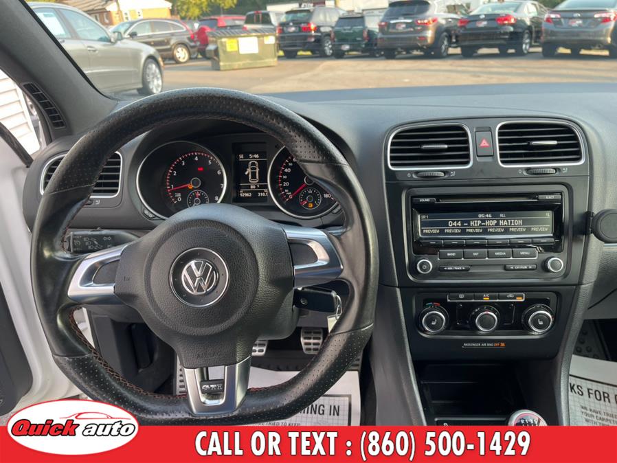 2013 Volkswagen GTI 2dr HB Man PZEV *Ltd Avail*, available for sale in Bristol, Connecticut | Quick Auto LLC. Bristol, Connecticut 2013 Volkswagen GTI 2dr HB Man PZEV *Ltd Avail*, available for sale in Bristol, Connecticut | Quick Auto LLC. Bristol, Connecticut