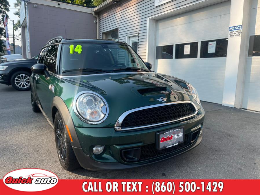 2014 MINI Cooper Clubman 2dr Cpe S, available for sale in Bristol, Connecticut | Quick Auto LLC. Bristol, Connecticut