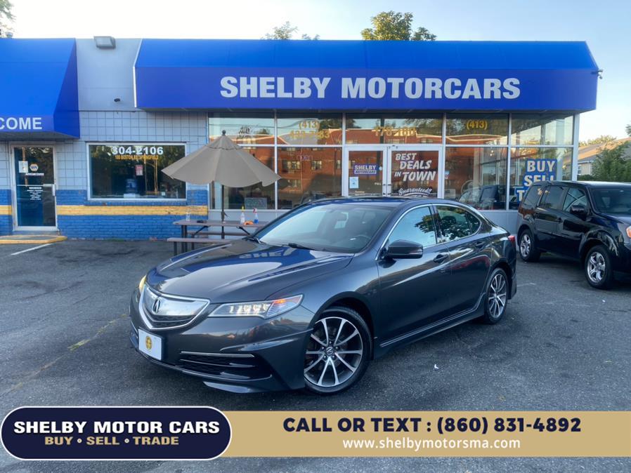 2015 Acura TLX 4dr Sdn FWD V6, available for sale in Springfield, Massachusetts | Shelby Motor Cars. Springfield, Massachusetts