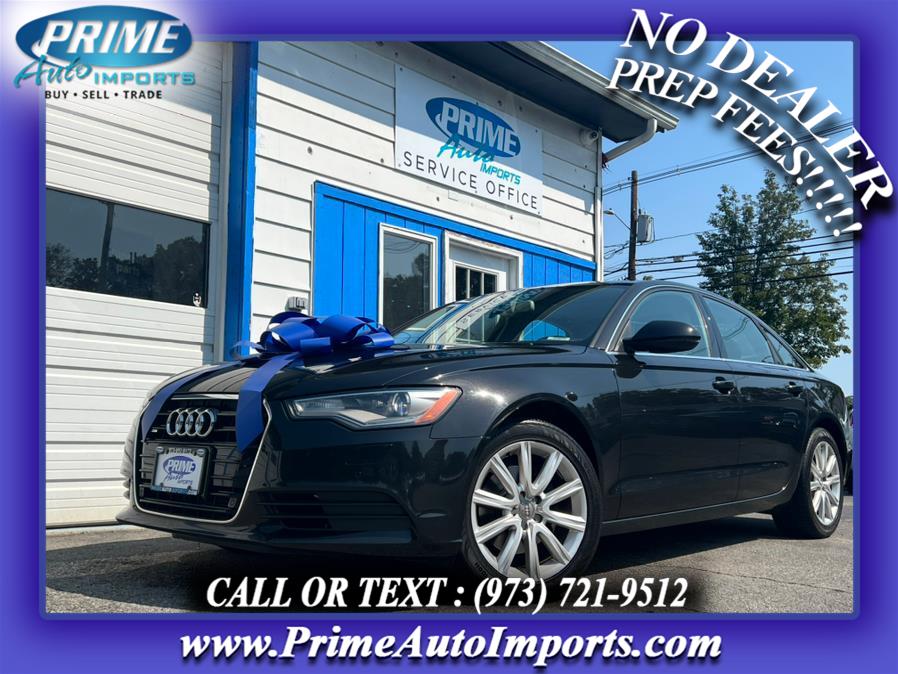 2013 Audi A6 4dr Sdn quattro 2.0T Premium Plus, available for sale in Bloomingdale, New Jersey | Prime Auto Imports. Bloomingdale, New Jersey