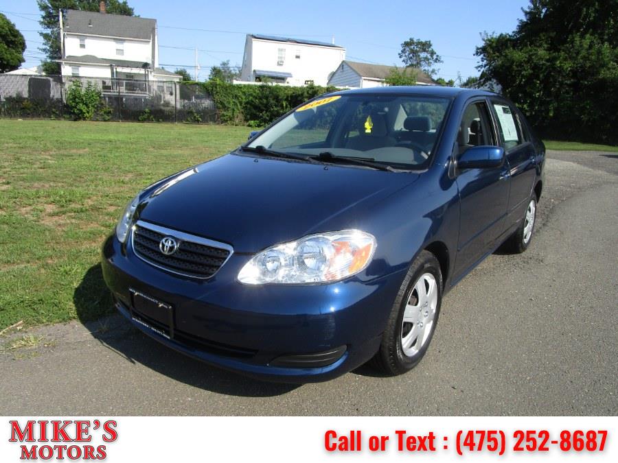 2007 Toyota Corolla 4dr Sdn Auto LE (Natl), available for sale in Stratford, Connecticut | Mike's Motors LLC. Stratford, Connecticut