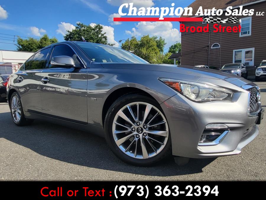 2018 INFINITI Q50 3.0t LUXE AWD, available for sale in Newark, NJ