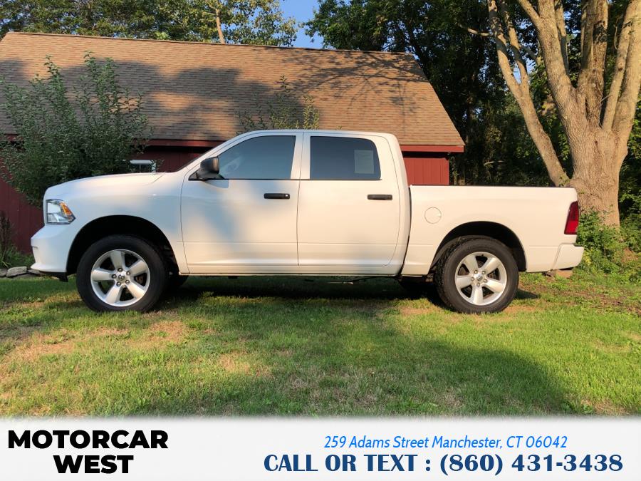 2015 Ram 1500 4WD Crew Cab 140.5" Express, available for sale in Manchester, Connecticut | Motorcar West. Manchester, Connecticut 2015 Ram 1500 4WD Crew Cab 140.5" Express, available for sale in Manchester, Connecticut | Motorcar West. Manchester, Connecticut