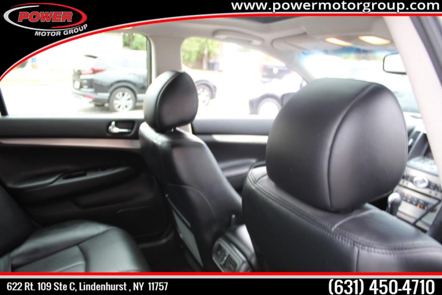 Used Infiniti G37 Sedan 4dr x AWD 2013 | Power Motor Group. Lindenhurst, New York Used Infiniti G37 Sedan 4dr x AWD 2013 | Power Motor Group. Lindenhurst, New York