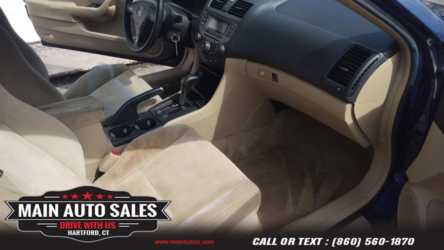 Used Honda Accord Cpe LX AT PZEV 2006 | Main Auto Sales LLC. Hartford, Connecticut Used Honda Accord Cpe LX AT PZEV 2006 | Main Auto Sales LLC. Hartford, Connecticut