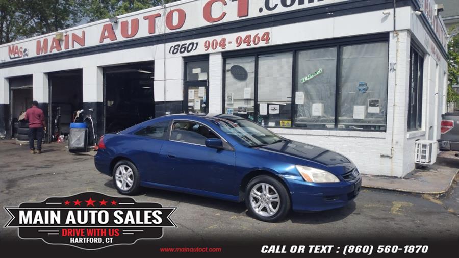 Used Honda Accord Cpe LX AT PZEV 2006 | Main Auto Sales LLC. Hartford, Connecticut Used Honda Accord Cpe LX AT PZEV 2006 | Main Auto Sales LLC. Hartford, Connecticut
