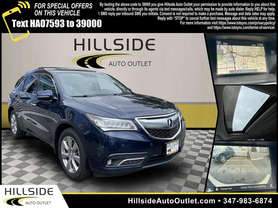 Used Acura Mdx 3.5L 2016 | Hillside Auto Outlet. Jamaica, New York Used Acura Mdx 3.5L 2016 | Hillside Auto Outlet. Jamaica, New York