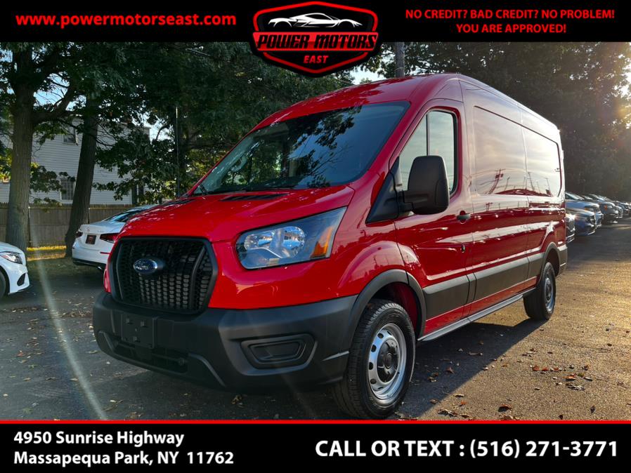 2022 Ford Transit Cargo Van T-250 130" Med Rf 9070 GVWR RWD, available for sale in Massapequa Park, New York | Power Motors East. Massapequa Park, New York