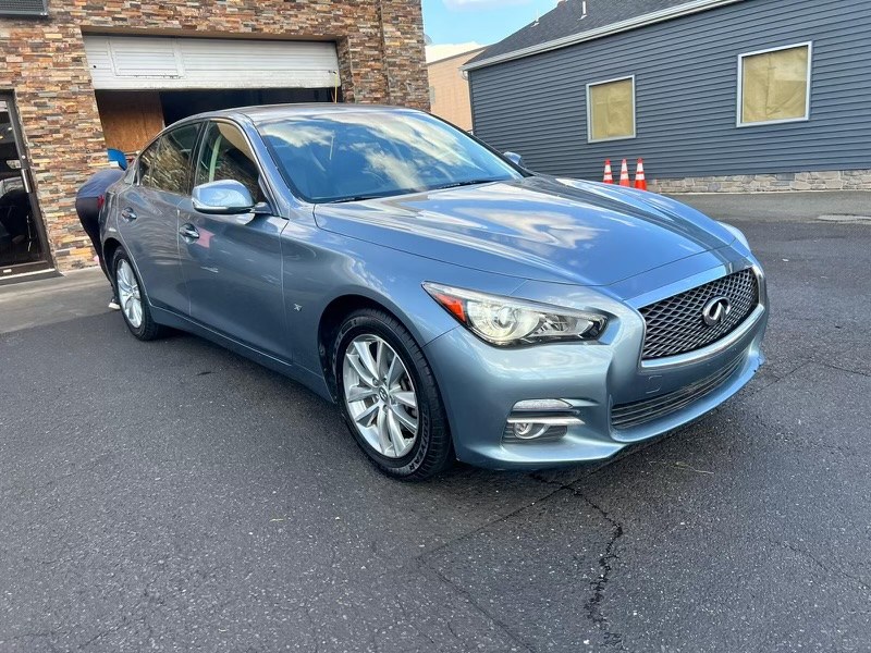 2015 INFINITI Q50 4dr Sdn Premium AWD, available for sale in Jersey City, New Jersey | Car Valley Group. Jersey City, New Jersey