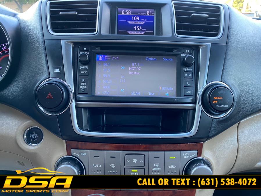 2013 Toyota Highlander 4WD 4dr V6 Limited (Natl), available for sale in Commack, New York | DSA Motor Sports Corp. Commack, New York 2013 Toyota Highlander 4WD 4dr V6 Limited (Natl), available for sale in Commack, New York | DSA Motor Sports Corp. Commack, New York