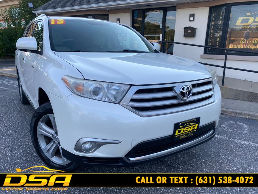 2013 Toyota Highlander 4WD 4dr V6 Limited (Natl), available for sale in Commack, New York | DSA Motor Sports Corp. Commack, New York 2013 Toyota Highlander 4WD 4dr V6 Limited (Natl), available for sale in Commack, New York | DSA Motor Sports Corp. Commack, New York