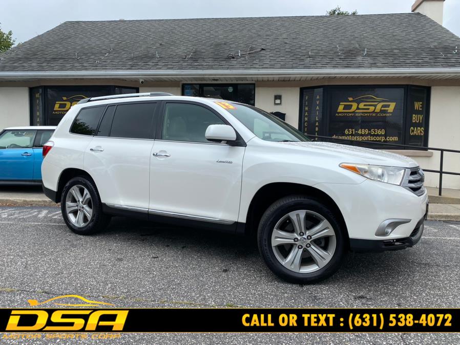 2013 Toyota Highlander 4WD 4dr V6 Limited (Natl), available for sale in Commack, New York | DSA Motor Sports Corp. Commack, New York 2013 Toyota Highlander 4WD 4dr V6 Limited (Natl), available for sale in Commack, New York | DSA Motor Sports Corp. Commack, New York