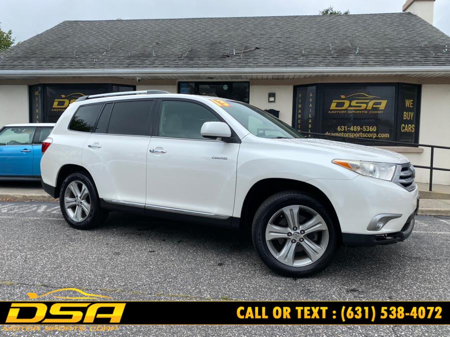 Used Toyota Highlander 4WD 4dr V6  Limited (Natl) 2013 | DSA Motor Sports Corp. Commack, New York