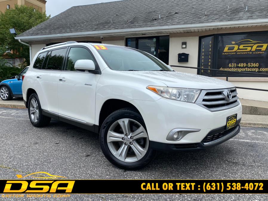 2013 Toyota Highlander 4WD 4dr V6 Limited (Natl), available for sale in Commack, New York | DSA Motor Sports Corp. Commack, New York 2013 Toyota Highlander 4WD 4dr V6 Limited (Natl), available for sale in Commack, New York | DSA Motor Sports Corp. Commack, New York