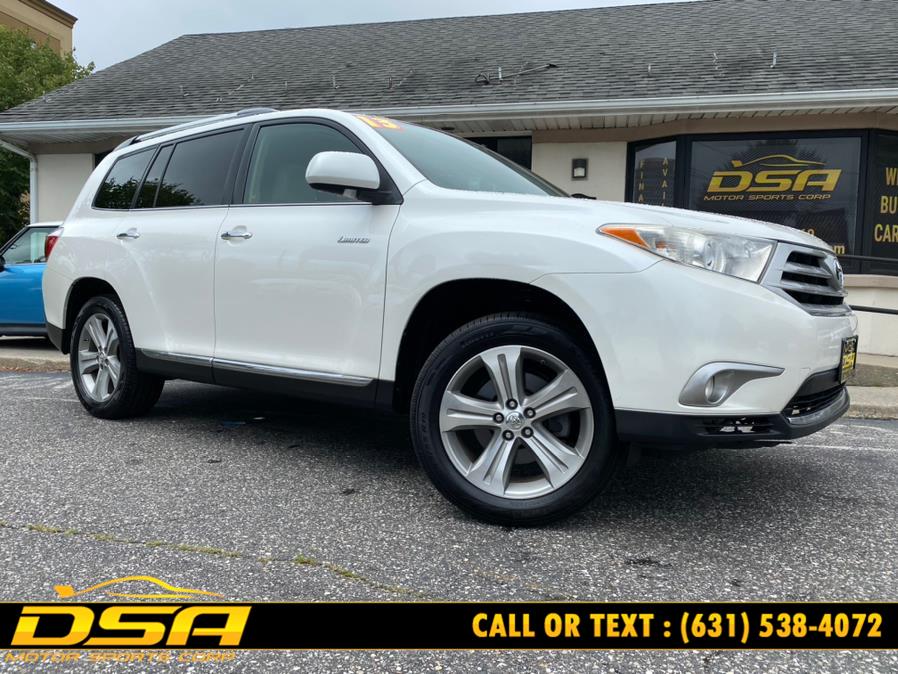 2013 Toyota Highlander 4WD 4dr V6 Limited (Natl), available for sale in Commack, New York | DSA Motor Sports Corp. Commack, New York 2013 Toyota Highlander 4WD 4dr V6 Limited (Natl), available for sale in Commack, New York | DSA Motor Sports Corp. Commack, New York