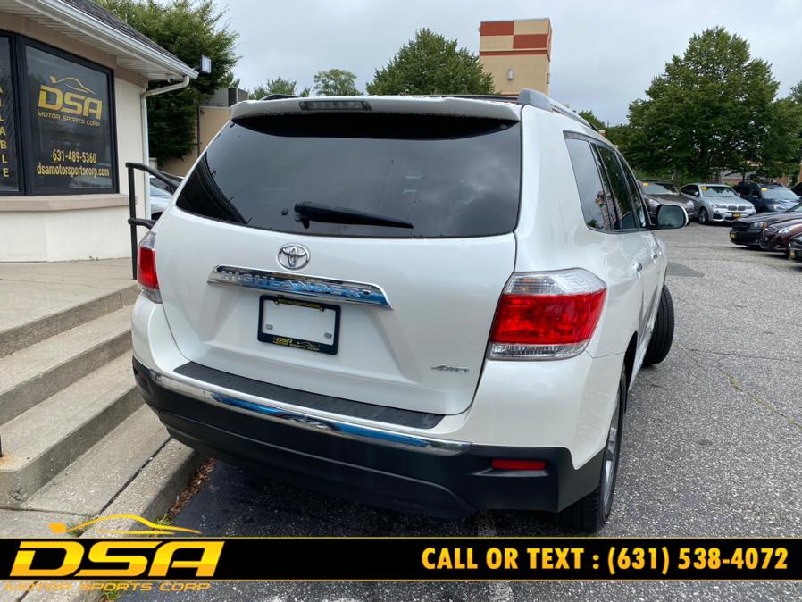 2013 Toyota Highlander 4WD 4dr V6 Limited (Natl), available for sale in Commack, New York | DSA Motor Sports Corp. Commack, New York 2013 Toyota Highlander 4WD 4dr V6 Limited (Natl), available for sale in Commack, New York | DSA Motor Sports Corp. Commack, New York