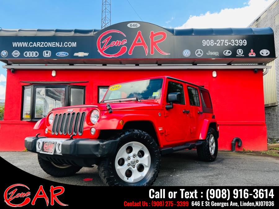 2015 Jeep Wrangler Unlimited 4WD 4dr Wrangler X *Ltd Avail*, available for sale in Linden, New Jersey | Car Zone. Linden, New Jersey