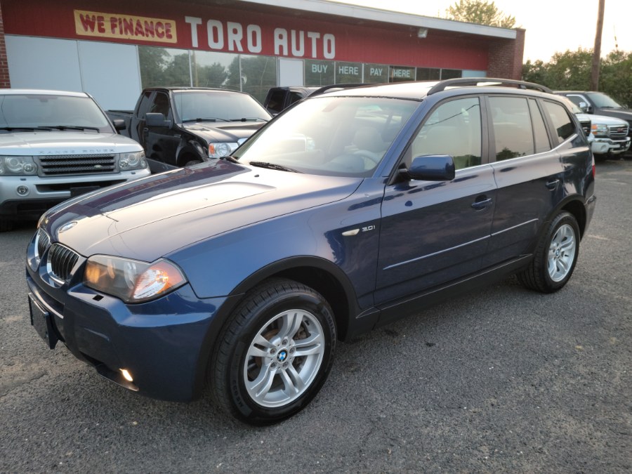 Used BMW X3 X3 4dr AWD 3.0i W/Panoramic Roof 2006 | Toro Auto. East Windsor, Connecticut
