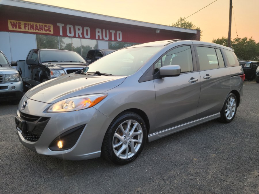 2012 Mazda Mazda5 4dr Wgn Auto Touring, available for sale in East Windsor, Connecticut | Toro Auto. East Windsor, Connecticut