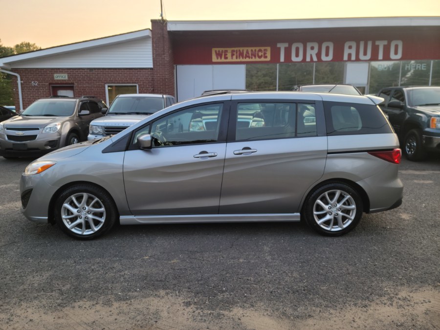 2012 Mazda Mazda5 4dr Wgn Auto Touring, available for sale in East Windsor, Connecticut | Toro Auto. East Windsor, Connecticut 2012 Mazda Mazda5 4dr Wgn Auto Touring, available for sale in East Windsor, Connecticut | Toro Auto. East Windsor, Connecticut