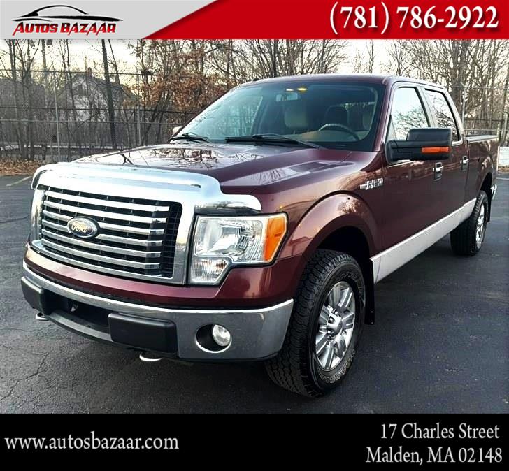 2010 Ford F-150 4WD SuperCrew 157" XLT, available for sale in Malden, Massachusetts | Auto Bazaar. Malden, Massachusetts