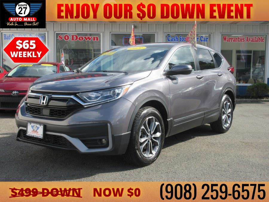 2021 Honda CR-V EX AWD, available for sale in Linden, New Jersey | Route 27 Auto Mall. Linden, New Jersey 2021 Honda CR-V EX AWD, available for sale in Linden, New Jersey | Route 27 Auto Mall. Linden, New Jersey