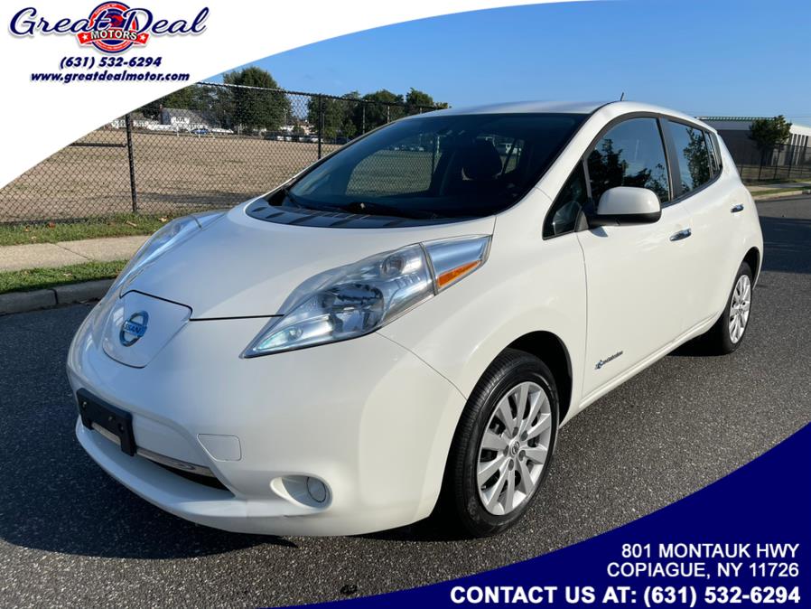Used Nissan LEAF 4dr HB S 2016 | Great Deal Motors. Copiague, New York