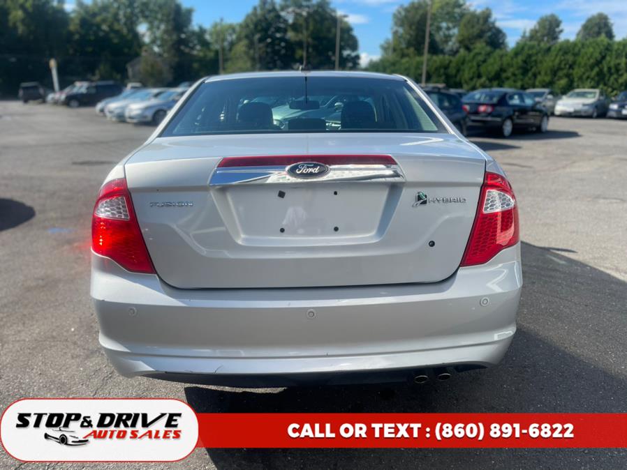 2010 Ford Fusion 4dr Sdn Hybrid FWD, available for sale in East Windsor, Connecticut | Stop & Drive Auto Sales. East Windsor, Connecticut 2010 Ford Fusion 4dr Sdn Hybrid FWD, available for sale in East Windsor, Connecticut | Stop & Drive Auto Sales. East Windsor, Connecticut