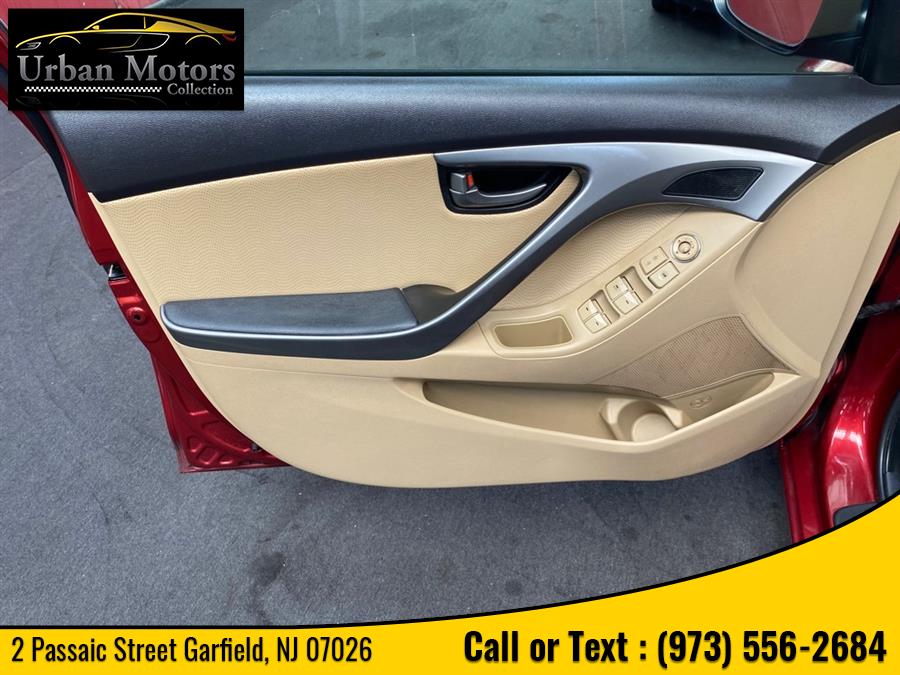 2013 Hyundai Elantra Limited PZEV, available for sale in Garfield, New Jersey | Urban Motors Collection. Garfield, New Jersey 2013 Hyundai Elantra Limited PZEV, available for sale in Garfield, New Jersey | Urban Motors Collection. Garfield, New Jersey
