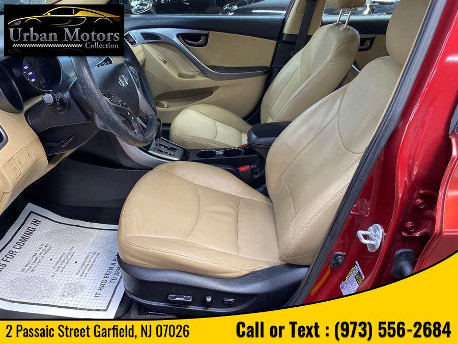 2013 Hyundai Elantra Limited PZEV, available for sale in Garfield, New Jersey | Urban Motors Collection. Garfield, New Jersey 2013 Hyundai Elantra Limited PZEV, available for sale in Garfield, New Jersey | Urban Motors Collection. Garfield, New Jersey
