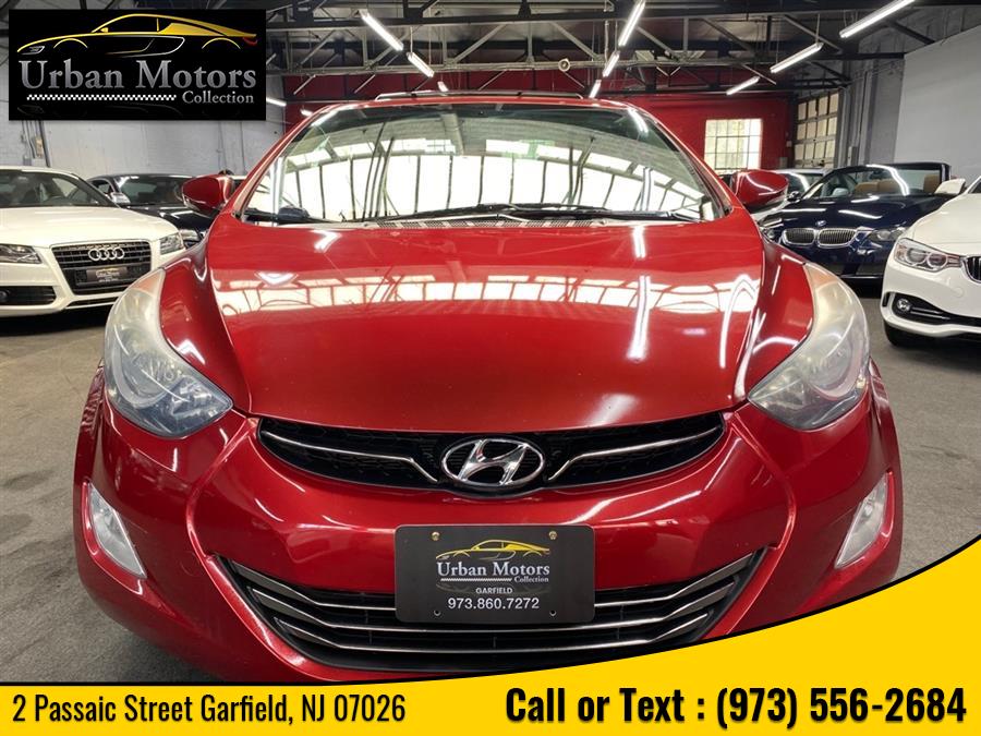 2013 Hyundai Elantra Limited PZEV, available for sale in Garfield, New Jersey | Urban Motors Collection. Garfield, New Jersey 2013 Hyundai Elantra Limited PZEV, available for sale in Garfield, New Jersey | Urban Motors Collection. Garfield, New Jersey