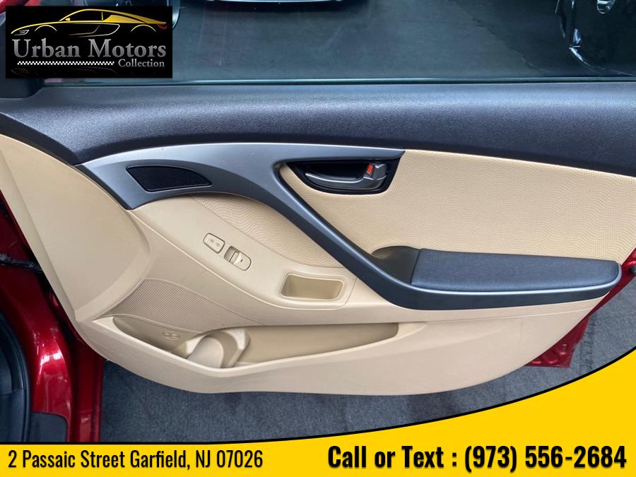 2013 Hyundai Elantra Limited PZEV, available for sale in Garfield, New Jersey | Urban Motors Collection. Garfield, New Jersey 2013 Hyundai Elantra Limited PZEV, available for sale in Garfield, New Jersey | Urban Motors Collection. Garfield, New Jersey