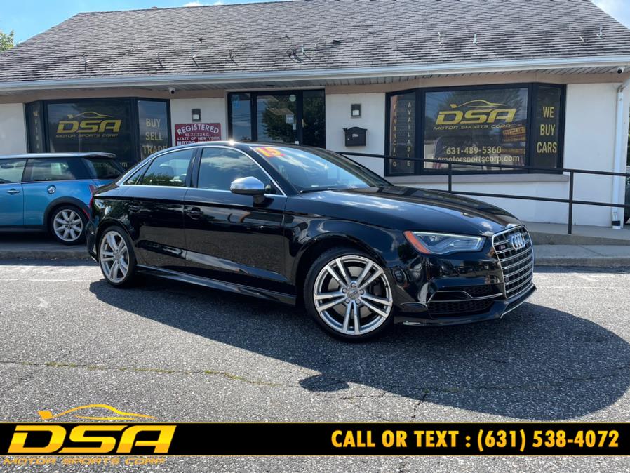 2015 Audi S3 4dr Sdn quattro 2.0T Premium, available for sale in Commack, New York | DSA Motor Sports Corp. Commack, New York 2015 Audi S3 4dr Sdn quattro 2.0T Premium, available for sale in Commack, New York | DSA Motor Sports Corp. Commack, New York