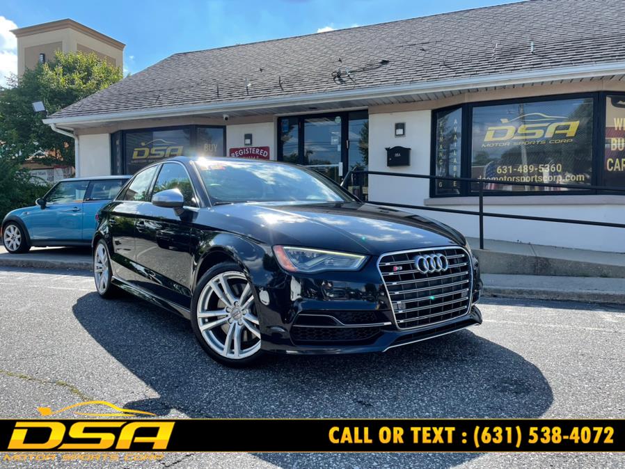2015 Audi S3 4dr Sdn quattro 2.0T Premium, available for sale in Commack, New York | DSA Motor Sports Corp. Commack, New York 2015 Audi S3 4dr Sdn quattro 2.0T Premium, available for sale in Commack, New York | DSA Motor Sports Corp. Commack, New York