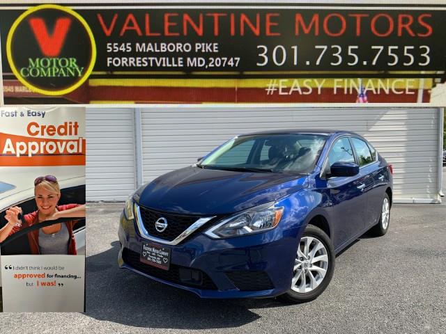 2019 Nissan Sentra SV, available for sale in Forestville, Maryland | Valentine Motor Company. Forestville, Maryland