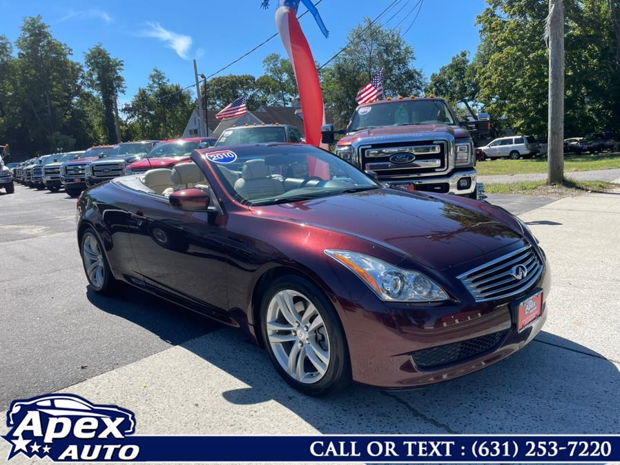 Used Infiniti G37 Convertible 2dr Anniversary Edition *Ltd Avail* 2010 | Apex Auto. Selden, New York Used Infiniti G37 Convertible 2dr Anniversary Edition *Ltd Avail* 2010 | Apex Auto. Selden, New York