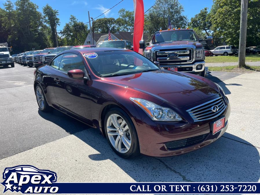 Used Infiniti G37 Convertible 2dr Anniversary Edition *Ltd Avail* 2010 | Apex Auto. Selden, New York Used Infiniti G37 Convertible 2dr Anniversary Edition *Ltd Avail* 2010 | Apex Auto. Selden, New York