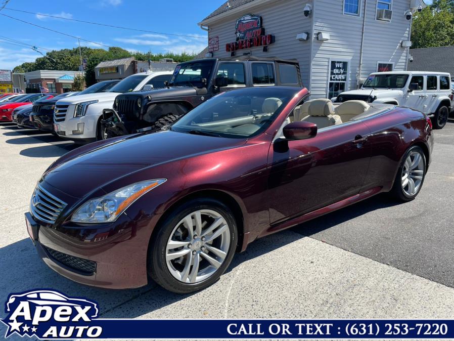 Used Infiniti G37 Convertible 2dr Anniversary Edition *Ltd Avail* 2010 | Apex Auto. Selden, New York Used Infiniti G37 Convertible 2dr Anniversary Edition *Ltd Avail* 2010 | Apex Auto. Selden, New York