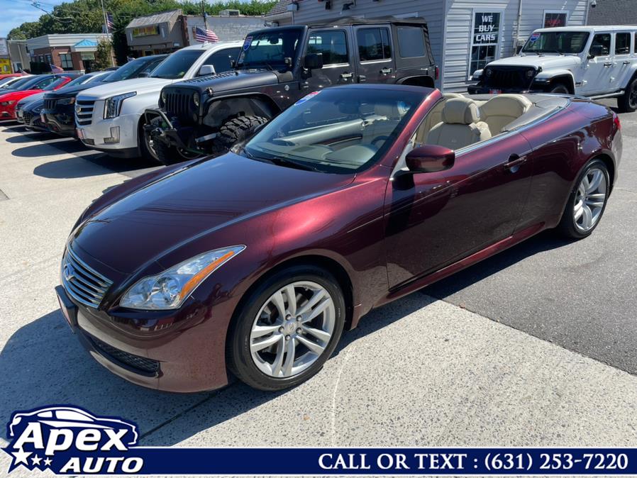 Used Infiniti G37 Convertible 2dr Anniversary Edition *Ltd Avail* 2010 | Apex Auto. Selden, New York Used Infiniti G37 Convertible 2dr Anniversary Edition *Ltd Avail* 2010 | Apex Auto. Selden, New York