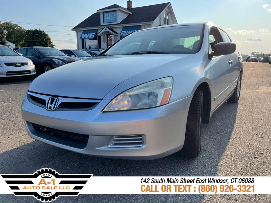 2007 Honda Accord Sdn 4dr I4 AT VP, available for sale in East Windsor, Connecticut | A1 Auto Sale LLC. East Windsor, Connecticut