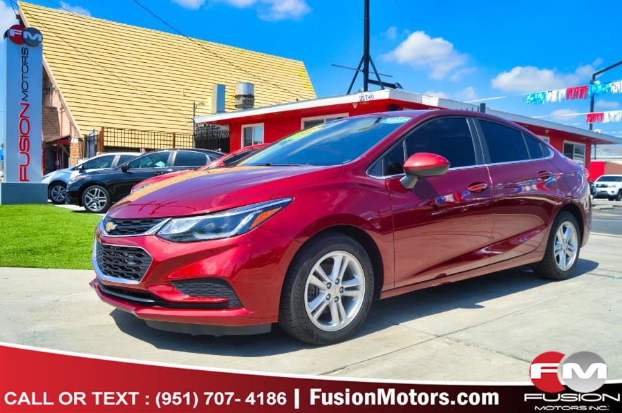 2016 Chevrolet Cruze 4dr Sdn Auto LT, available for sale in Moreno Valley, CA