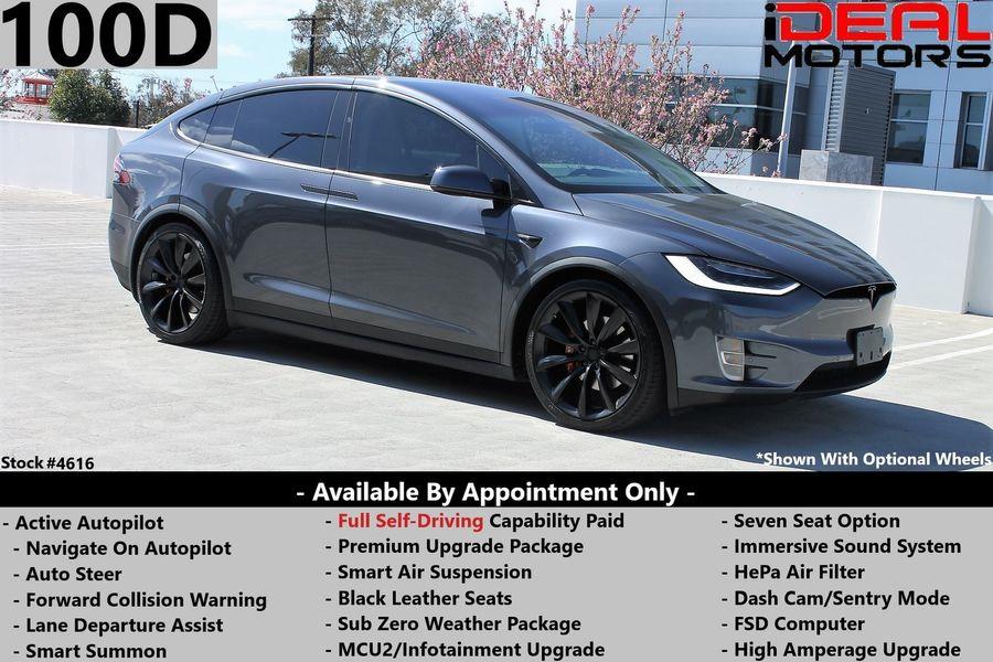 Used Tesla Model x 100D Sport Utility 4D 2017 | Ideal Motors. Costa Mesa, California