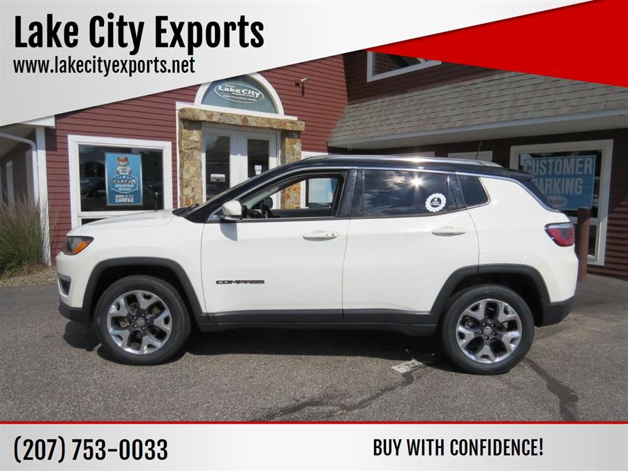Used Jeep Compass Limited 4x4 4dr SUV 2019 | Lake City Exports Inc. Auburn, Maine