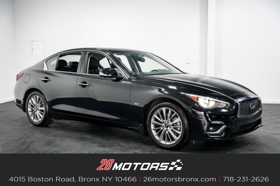 Used INFINITI Q50 3.0t LUXE AWD 2020 | 26 Motors Bronx. Bronx, New York Used INFINITI Q50 3.0t LUXE AWD 2020 | 26 Motors Bronx. Bronx, New York