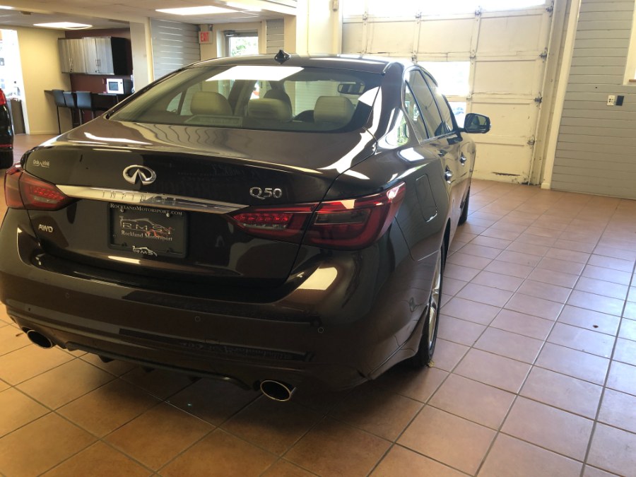 Used INFINITI Q50 3.0t LUXE AWD 2019 | Rockland Motor Sport. Suffern, New York Used INFINITI Q50 3.0t LUXE AWD 2019 | Rockland Motor Sport. Suffern, New York