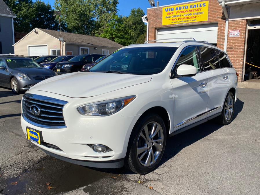 2013 INFINITI JX35 AWD 4dr / Navi / DVD / Tech Pkg, available for sale in Hartford, Connecticut | VEB Auto Sales. Hartford, Connecticut