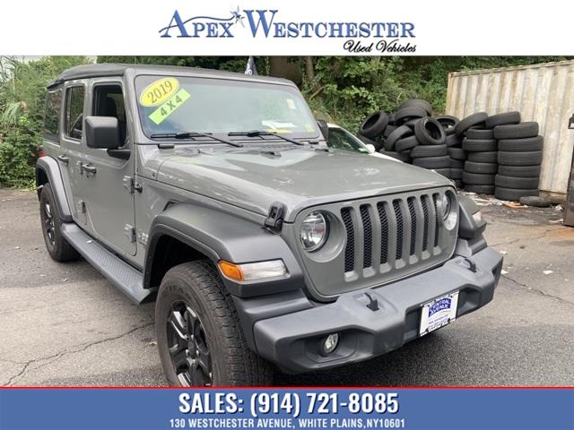 Used Jeep Wrangler Unlimited Sport S 2019 | Apex Westchester Used Vehicles. White Plains, New York Used Jeep Wrangler Unlimited Sport S 2019 | Apex Westchester Used Vehicles. White Plains, New York