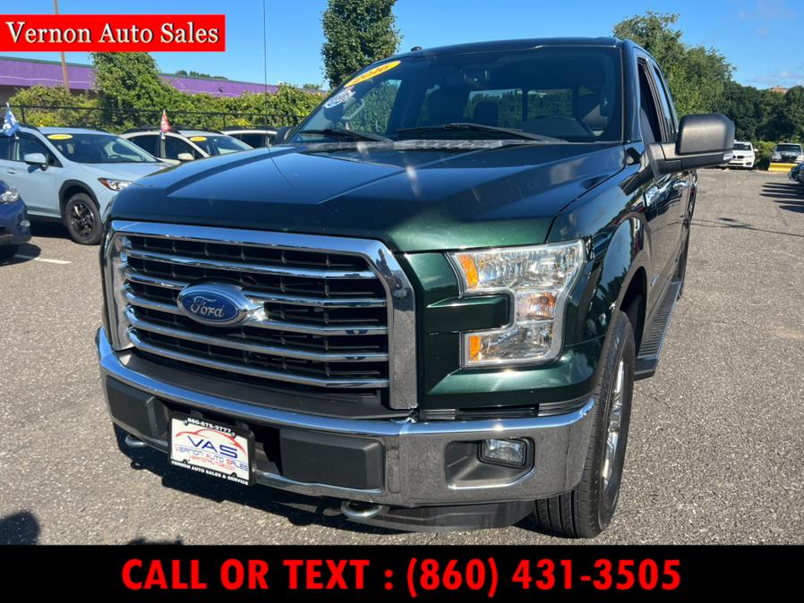 2016 Ford F-150 4WD SuperCab 145" XLT, available for sale in Manchester, Connecticut | Vernon Auto Sale & Service. Manchester, Connecticut 2016 Ford F-150 4WD SuperCab 145" XLT, available for sale in Manchester, Connecticut | Vernon Auto Sale & Service. Manchester, Connecticut