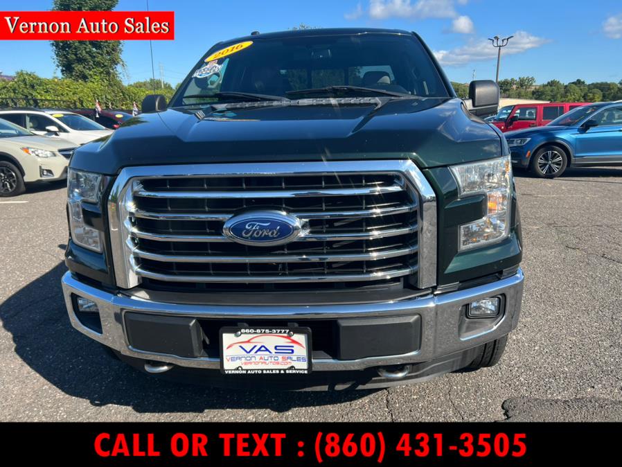2016 Ford F-150 4WD SuperCab 145" XLT, available for sale in Manchester, Connecticut | Vernon Auto Sale & Service. Manchester, Connecticut 2016 Ford F-150 4WD SuperCab 145" XLT, available for sale in Manchester, Connecticut | Vernon Auto Sale & Service. Manchester, Connecticut