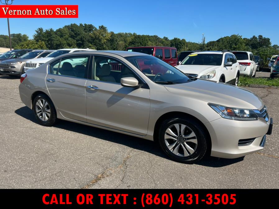 Used Honda Accord Sedan 4dr I4 CVT LX 2014 | Vernon Auto Sale & Service. Manchester, Connecticut Used Honda Accord Sedan 4dr I4 CVT LX 2014 | Vernon Auto Sale & Service. Manchester, Connecticut